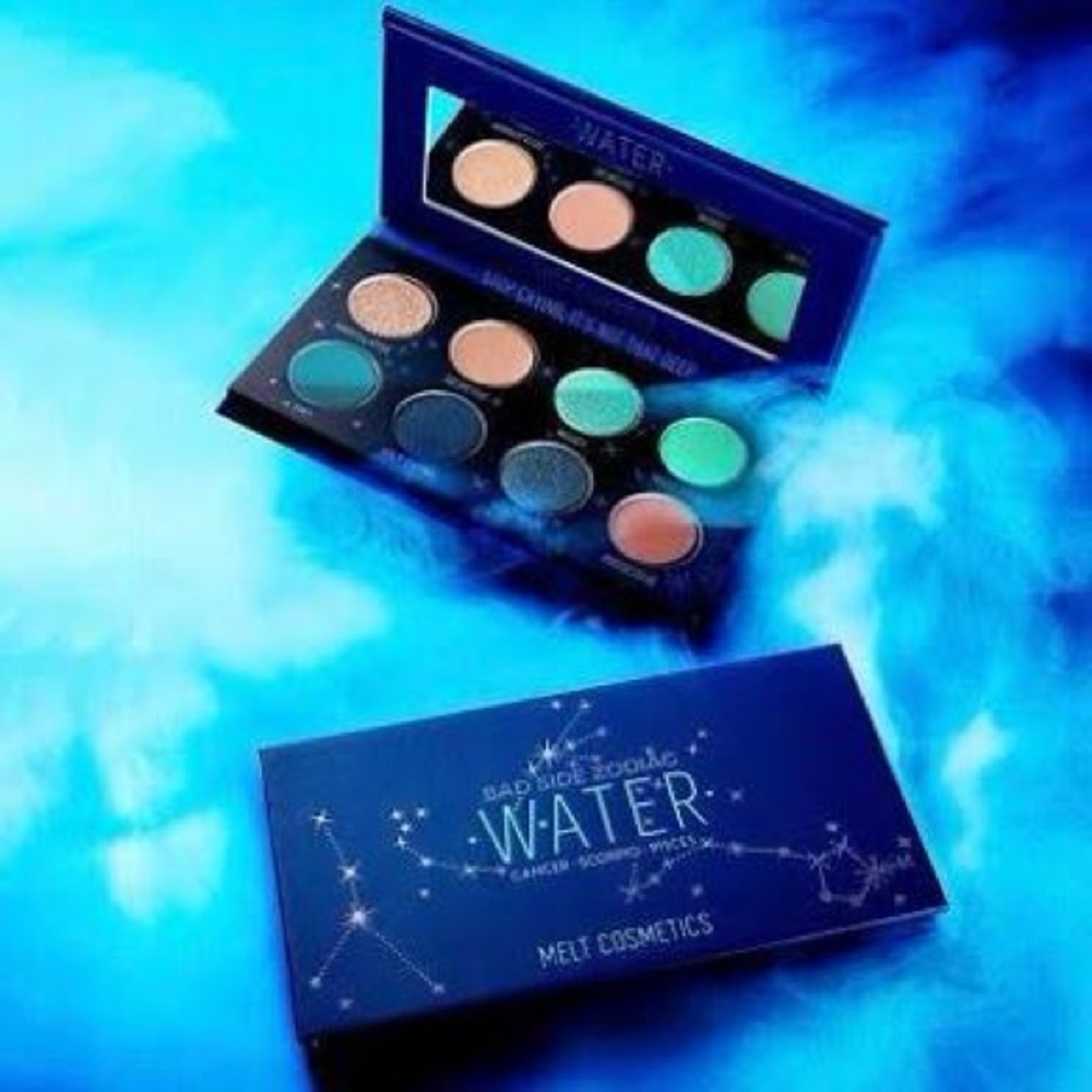 ‼️NWT‼️Melt Cosmetics Water Eyeshadow Palette - Blue, Green, Brown Shades